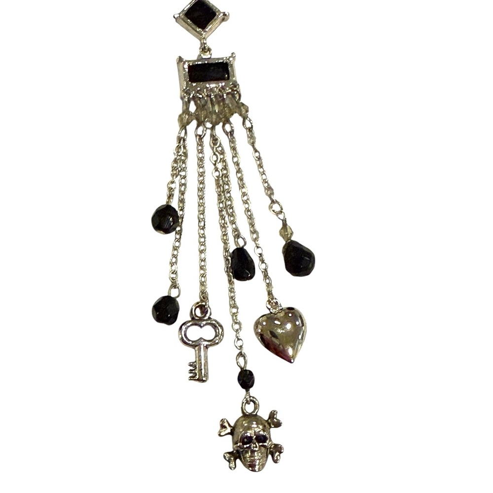 ALI-KAHN NY Gothic Rosary Long Necklace - EUC